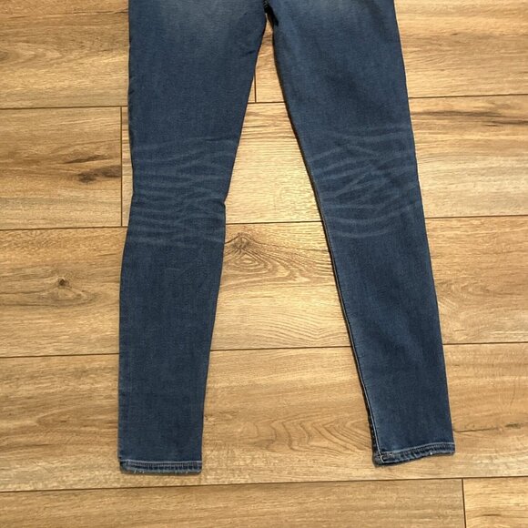 Women's American Eagle Jeans SZ 4 Hi-Rise Jegging Stretch Distressed Denim - Picture 13 of 13